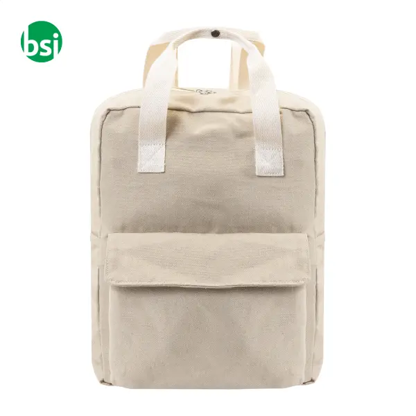 Canvas backpack with printing REKAN BACK -  2