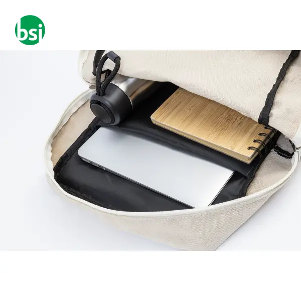 Canvas backpack with printing REKAN BACK -  5