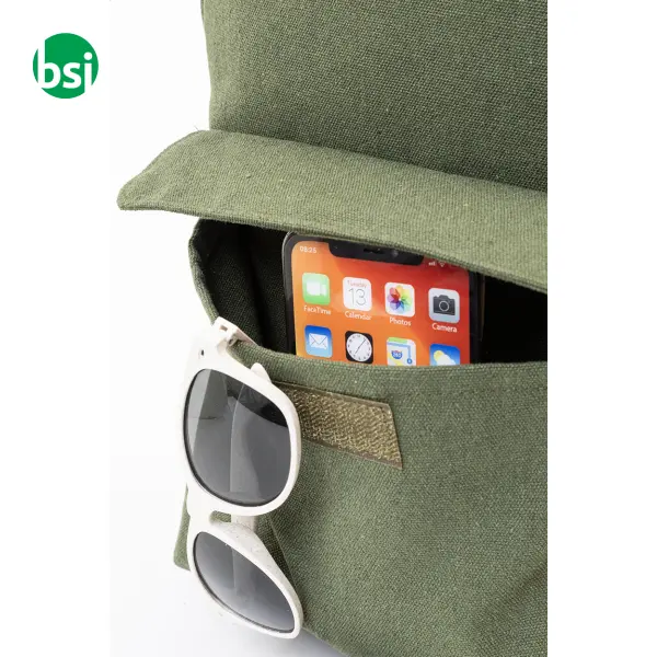 Canvas backpack with printing REKAN BACK -  12