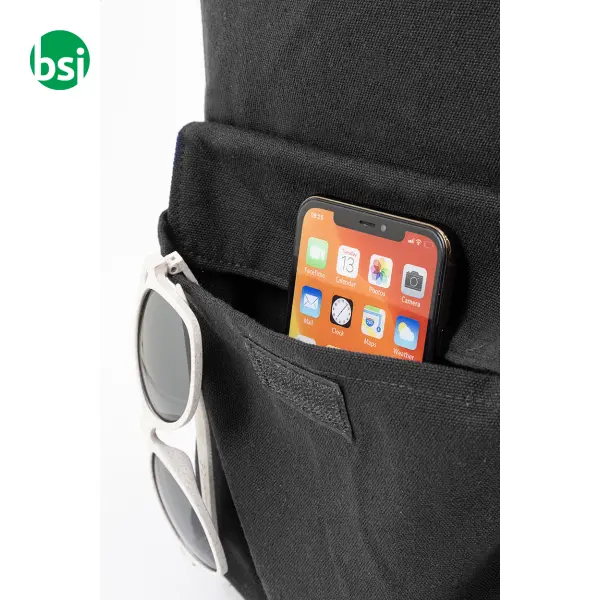 Canvas backpack with printing REKAN BACK -  18