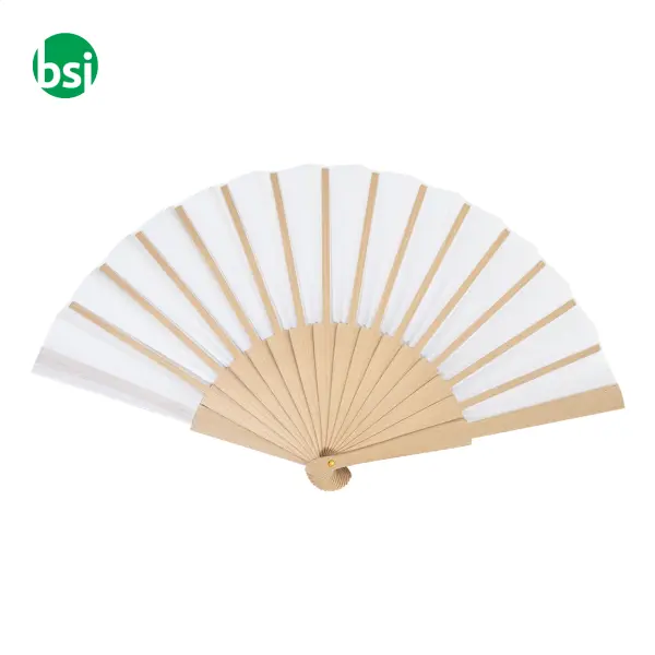 Hand fan with your logo SOLANA -  2