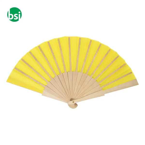 Hand fan with your logo SOLANA -  5