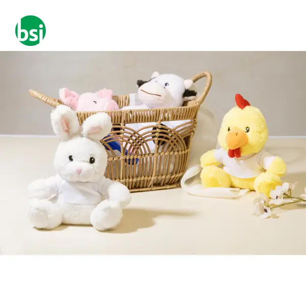 Plush toy with logo printing REBUNNY -  4