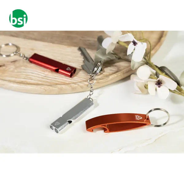 Bottle opener keychain with your logo ELLOPI -  2