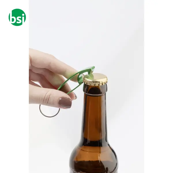 Bottle opener keychain with your logo ELLOPI -  7