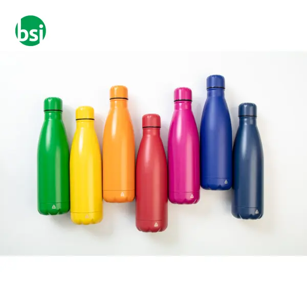 Recycled stainless steel bottle REFILL -  6