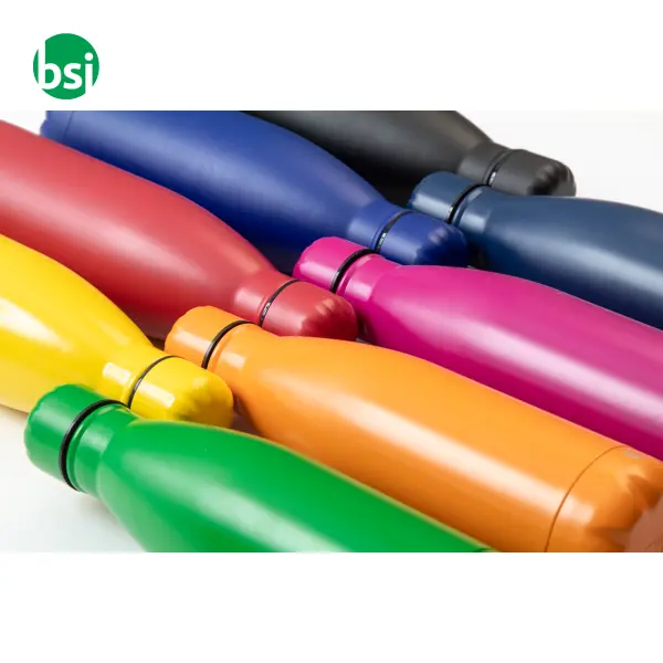 Recycled stainless steel bottle REFILL -  8