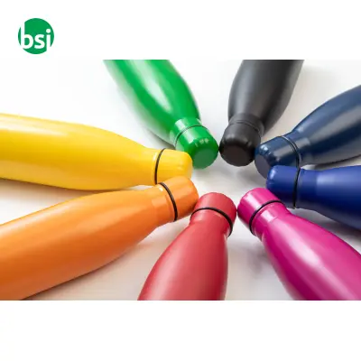 Recycled stainless steel bottle REFILL - Immagine 14