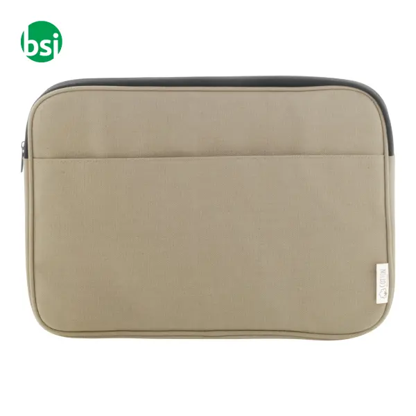 Recycled canvas laptop bag REBYSS COMP -  2