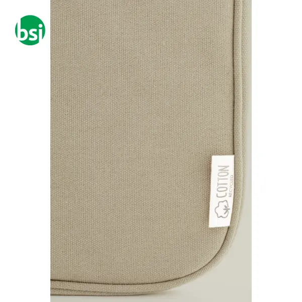 Recycled canvas laptop bag REBYSS COMP -  4