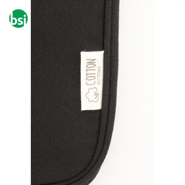 Recycled canvas laptop bag REBYSS COMP -  18
