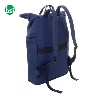 Recycled canvas backpack REBYSS ROLL - Immagine 11