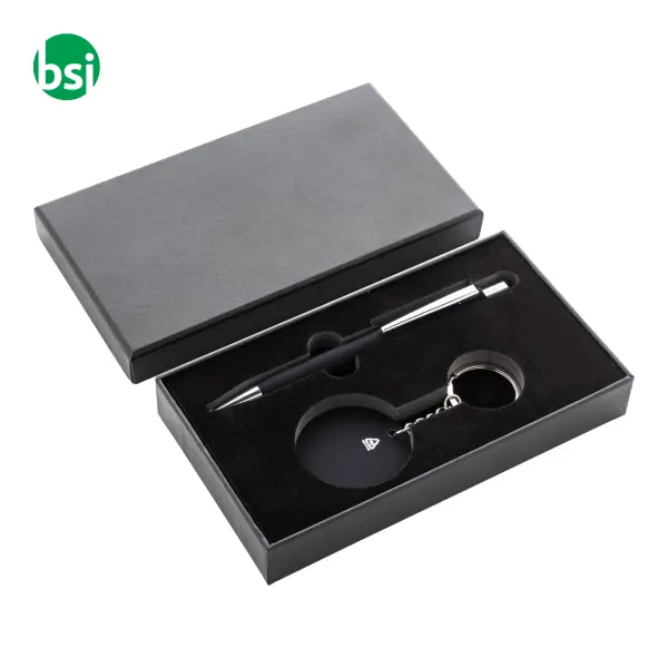 Pen and keyring set MIROSET -  11