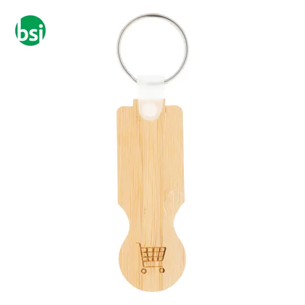 Trolley coin keyring BOOCART -  2