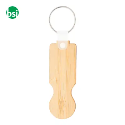 Trolley coin keyring BOOCART - Immagine 3