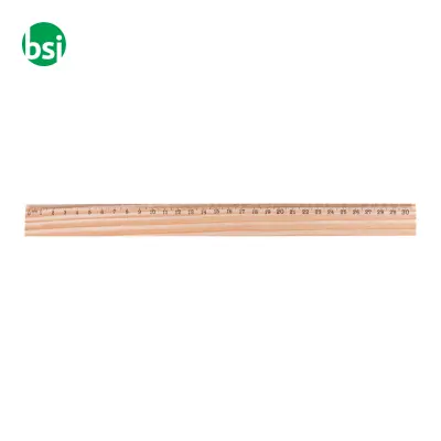 Pine Wood Ruler - ThreeO