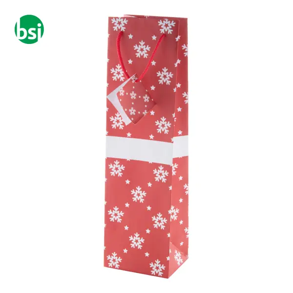 Christmas gift bag wine PALOKORPI W -  1