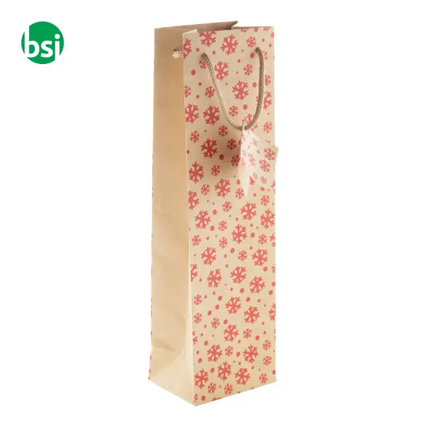 Christmas gift bag wine MAJAMAKI W -  1