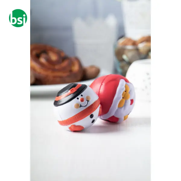 Antistress ball SANTA CLAUS -  4
