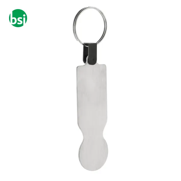 Trolley Coin Keyring - SteelCart -  2