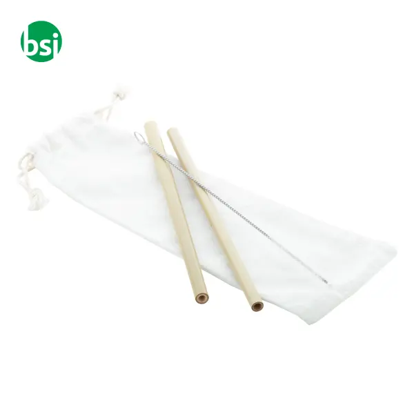 Bamboo Straw Set - BooSip -  1