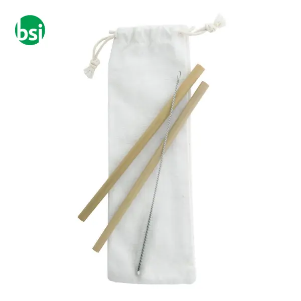 Bamboo Straw Set - BooSip -  2