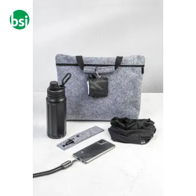 60W RPET mobile lanyard cable FASTLY - Immagine 6