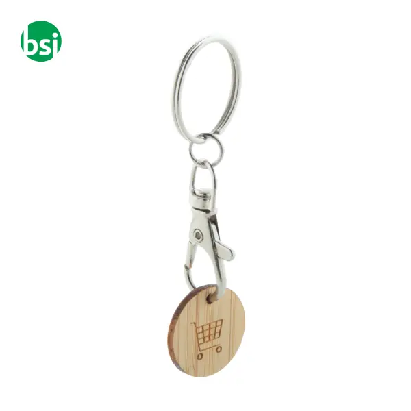 Trolley coin keyring BOOMARKET -  1