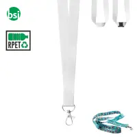 Subyard A RPET - RPET lanyard. Both sides Sublimation - RSubyA