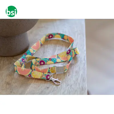 Subyard A RPET - RPET lanyard. Both sides Sublimation - RSubyA - Immagine 6