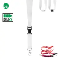 Subyard C RPET - RPET Lanyard - detachable metal carabiner 2