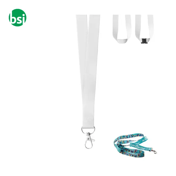 Subyard A - Polyester lanyard. Both sides Sublimation - SubyA -  1