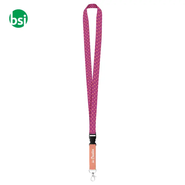 Subyard C - Lanyard - detachable metal carabiner. 2 sides -  4
