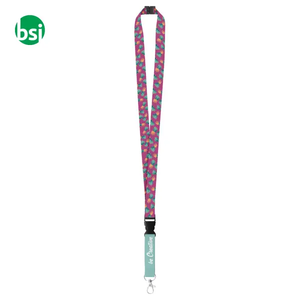 Subyard C - Lanyard - detachable metal carabiner. 2 sides -  7