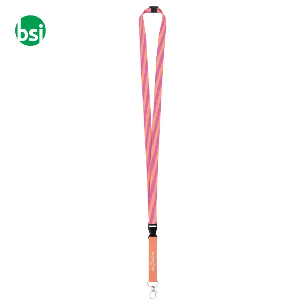 Subyard C - Lanyard - detachable metal carabiner. 2 sides -  8