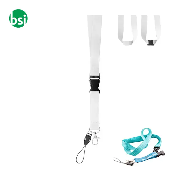 Subyard D - Polyester lanyard with mobile string. 2 sides -  1