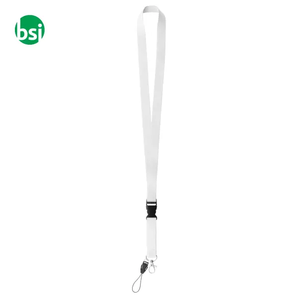 Subyard D - Polyester lanyard with mobile string. 2 sides -  3