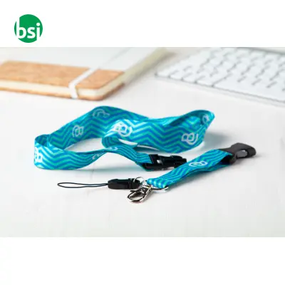 Subyard D - Polyester lanyard with mobile string. 2 sides - Immagine 5