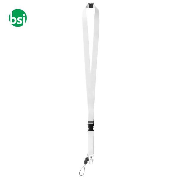 Subyard D - Polyester lanyard with mobile string. 2 sides -  6