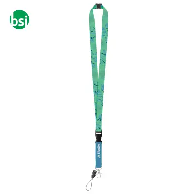 Subyard D - Polyester lanyard with mobile string. 2 sides - Immagine 7