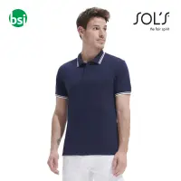 Personalized men's polo PASADENA Sol's
