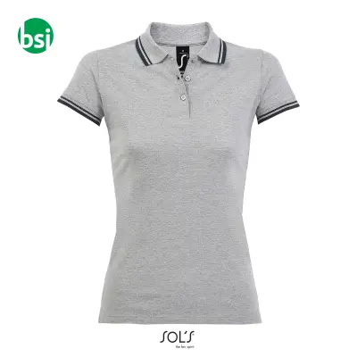 Customized women's polo PASADENA Sol's - Immagine 7