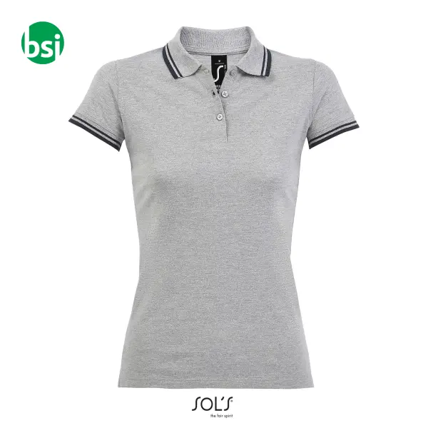 Customized women's polo PASADENA Sol's -  7