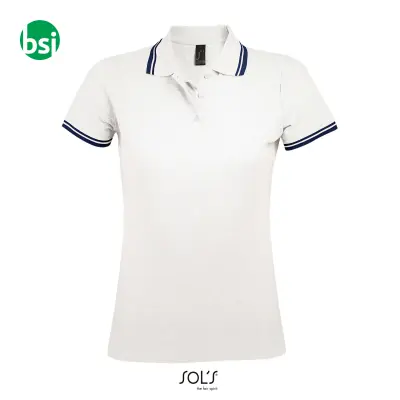 Customized women's polo PASADENA Sol's - Immagine 9