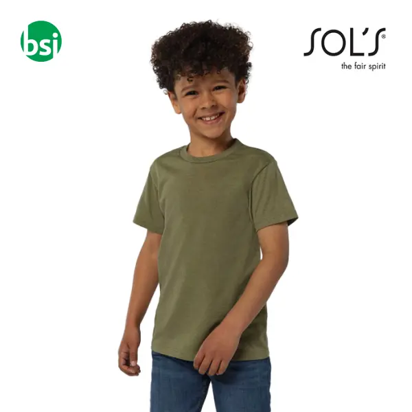 Printed kids' T-shirt REGENT FIT Sol's -  1