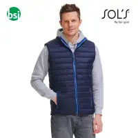 Customized men's vest WAVE Sol's