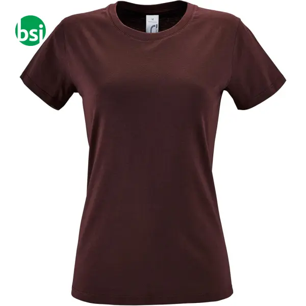 Printed logo women's T-shirt REGENT Sol's -  7