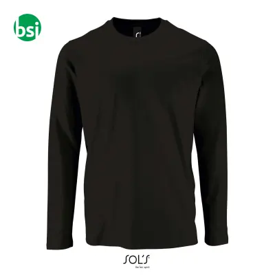 Customizable men's T-shirt IMPERIAL LSL Sol's - Immagine 4