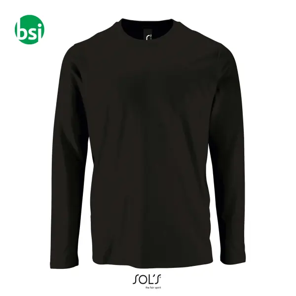 Customizable men's T-shirt IMPERIAL LSL Sol's -  4