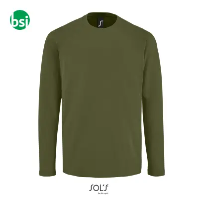 Customizable men's T-shirt IMPERIAL LSL Sol's - Immagine 5